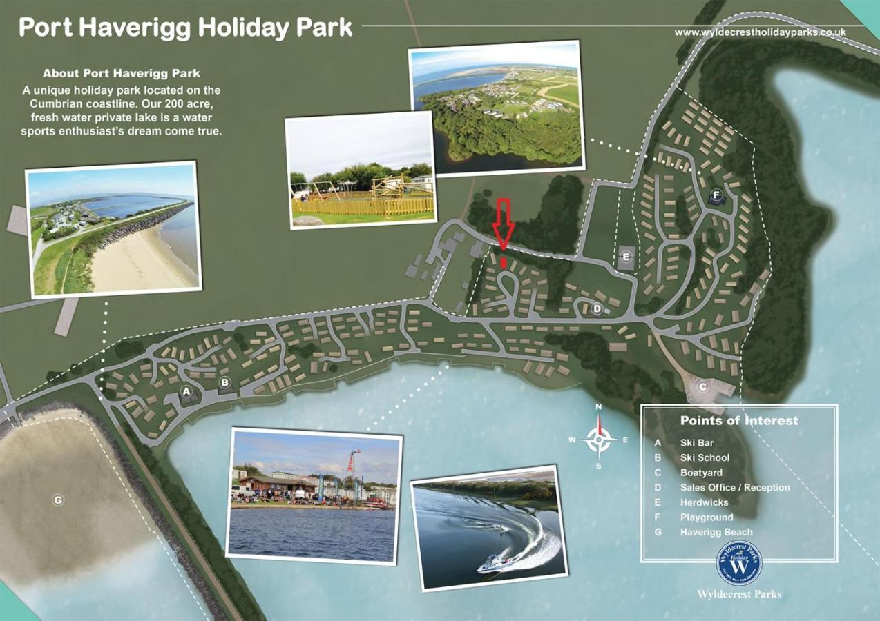 מילום Driftwood Cottage Port Haverigg Marina Village מראה חיצוני תמונה